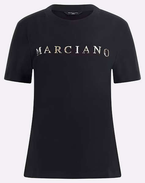 GUESS MARCIANO CANDY RN SS TSHIRT - ORG COTTON STRETCH JERSEY 180 BLUZA DE DAMA