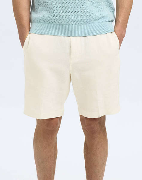 SELECTED SLHREGULAR-LEROY LINEN BLD SHORTS NOOS