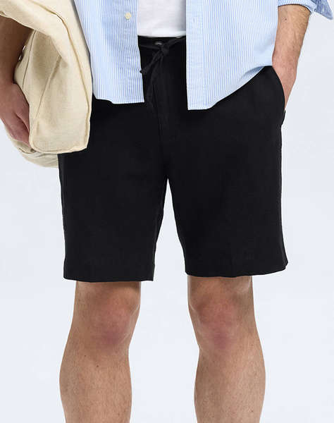 SELECTED SLHREGULAR-LEROY LINEN BLD SHORTS NOOS