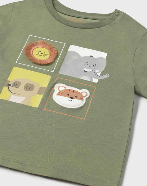 MAYORAL BLUZA CU CU MANECA SCURTA ANIMALUTE