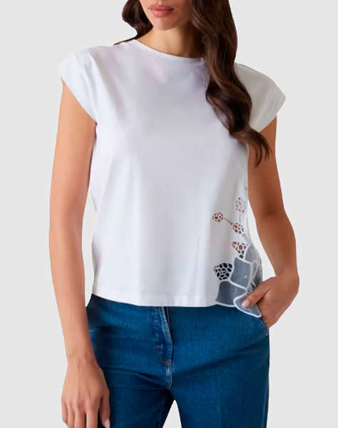 GUESS MARCIANO NADJA ROUND NECK TSH - ECO ORGANIC COTTON BLUZA DE DAMA