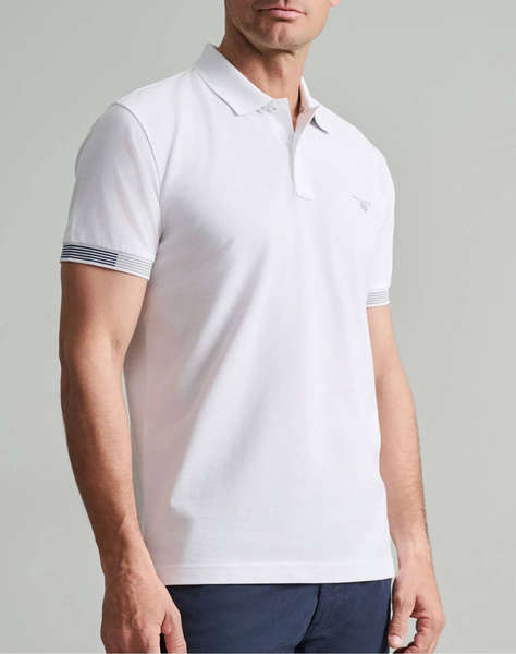 NAVY&GREEN BLUZA POLO, CUSTOM FIT