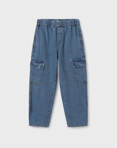 MAYORAL PANTALONI LUNGI JEAN LARGI