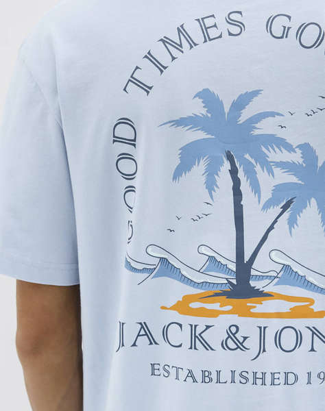 JACK&JONES JJSUMMER VIBES TEE SS CREW NECK LN