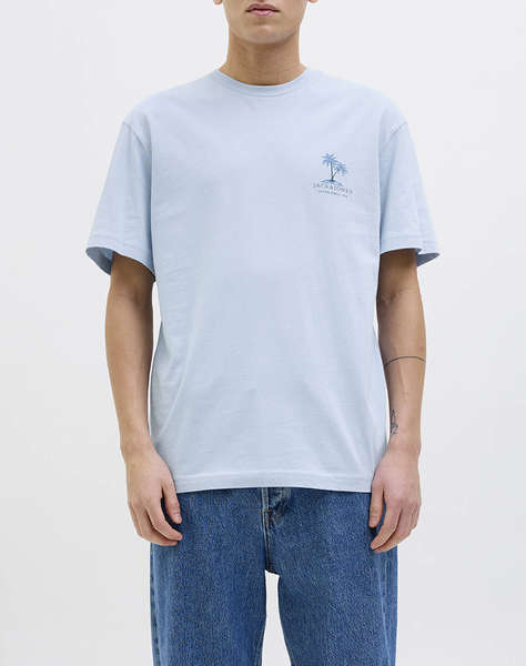 JACK&JONES JJSUMMER VIBES TEE SS CREW NECK LN