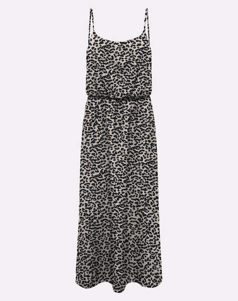 ONLY ONLNOVA LIFE VIS STRAP MAXI DRESS AOP