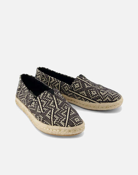 TOMS BLK DIMND GLBL WVN WM ALROPE ESP