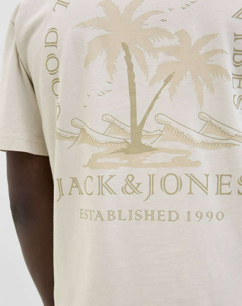 JACK&JONES JJSUMMER VIBES TEE SS CREW NECK LN