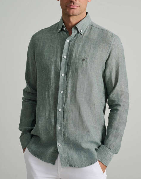 NAVY&GREEN CAMASA COMFORT FIT