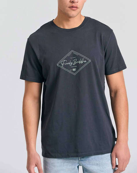 FUNKY BUDDHA Bluza de barbati Maneca Scurta Cu Imprimeu