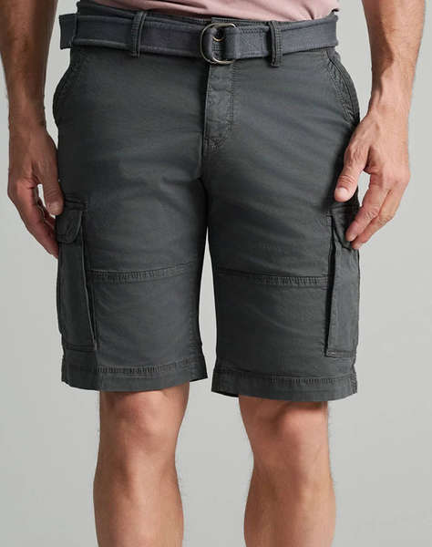 NAVY&GREEN BERMUDE CARGO CU CUREA