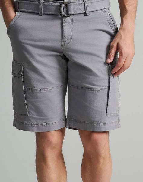 NAVY&GREEN BERMUDE CARGO CU CUREA