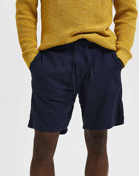 SELECTED SLHREGULAR-BRODY LINEN BLD SHORTS NOOS