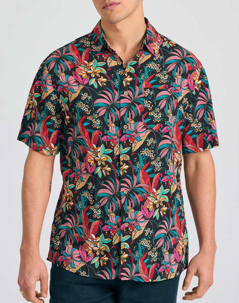 FUNKY BUDDHA Camasa de barbati Cu maneca scurta