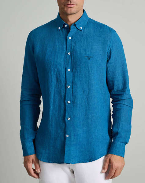 NAVY&GREEN CAMASA COMFORT FIT