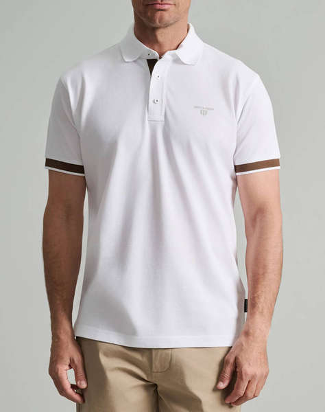 NAVY&GREEN BLUZA POLO, CUSTOM FIT