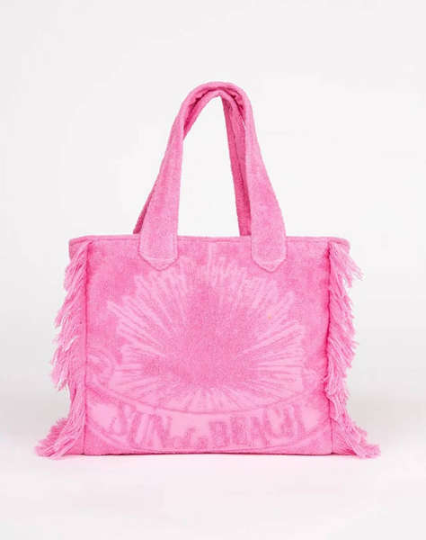 SUN OF A BEACH Mini Terry Tote Bag (Dimensiuni: 31 x 28 x 11cm.)