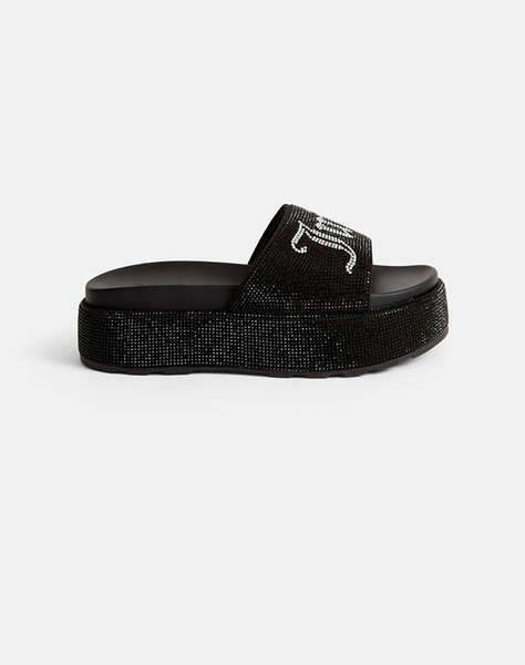 JUICY COUTURE DORA DIAMANTE STACKED SANDAL EARLY DELIVERY