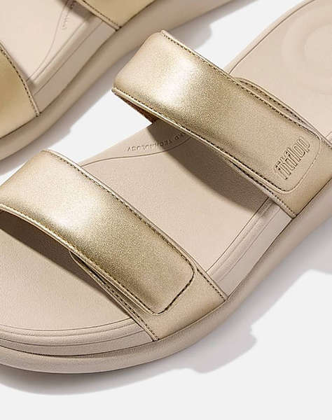 FIT FLOP F-MODE GO 2 BAR VELCRO SLIDE
