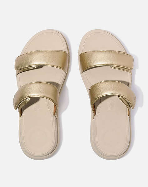 FIT FLOP F-MODE GO 2 BAR VELCRO SLIDE
