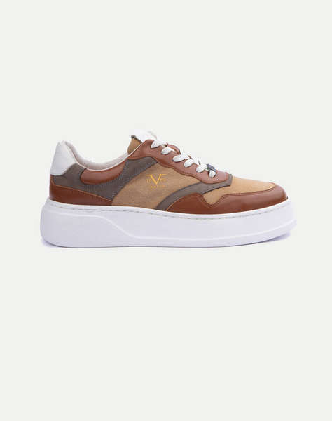 19V69 INCALTAMINTE DE BARBATI SNEAKER WAXED LEA/NUBUCK V1969