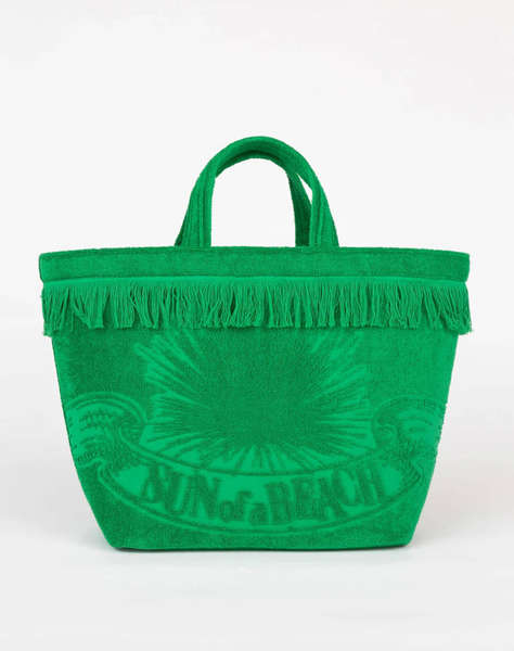 SUN OF A BEACH Oversized Beach Bag (Dimensiuni: 60 x 38cm.)
