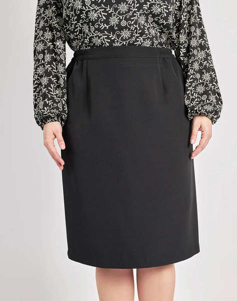 PARABITA Fusta midi crep