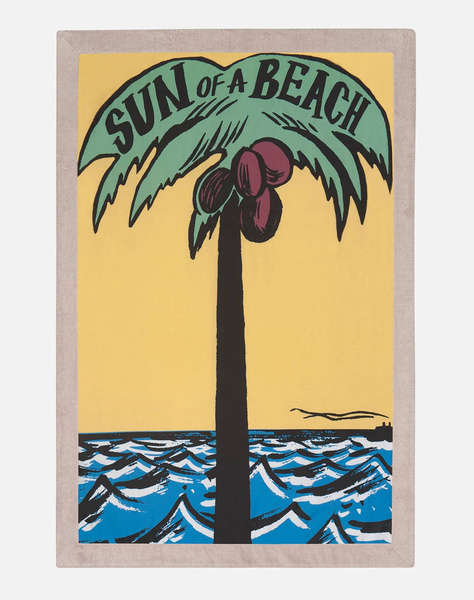 SUN OF A BEACH Signature Beach Towel (Dimensiuni: 100 x 145cm.)