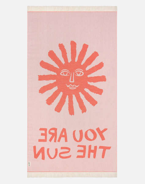 SUN OF A BEACH Feather Beach Towel (Dimensiuni: 95 x 160cm.)