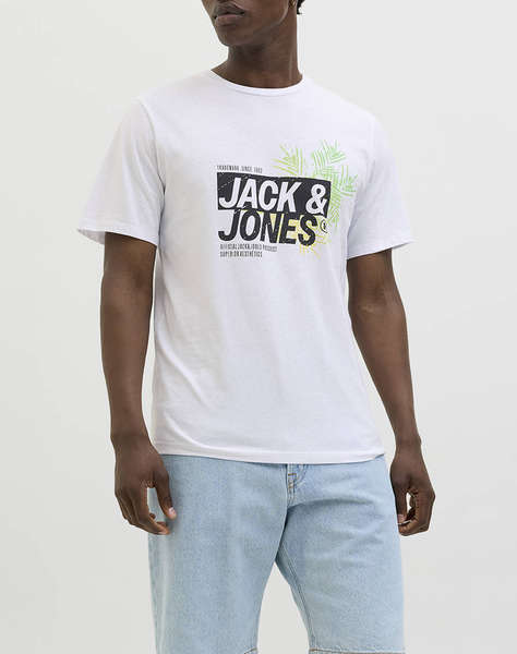 JACK&JONES JJJAXON TEE SS CREW NECK LN