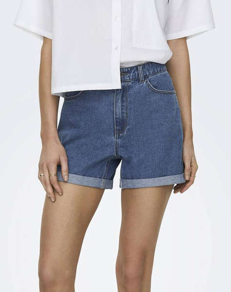 ONLY ONLVEGA HW MOM DNM SHORTS NOOS