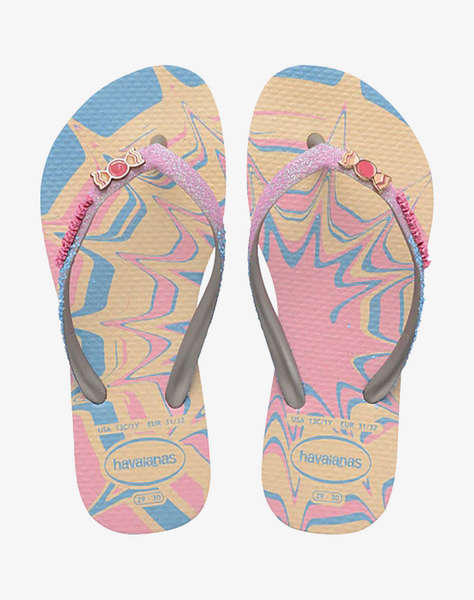 HAVAIANAS KIDS SLIM GLITTER TRENDY