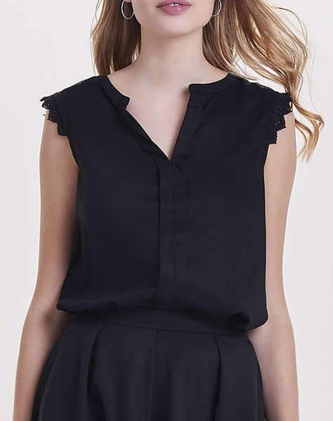 ONLY ONLKIMMI S/L TOP WVN NOOS