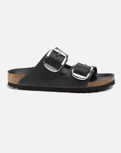 BIRKENSTOCK F25 LEATHER ARIZONA BIG BUCKLE LEOI BLACK HEX 35 - 43 NARROW CORE ESSENTIAL INCALTAMINTE DE DAMA