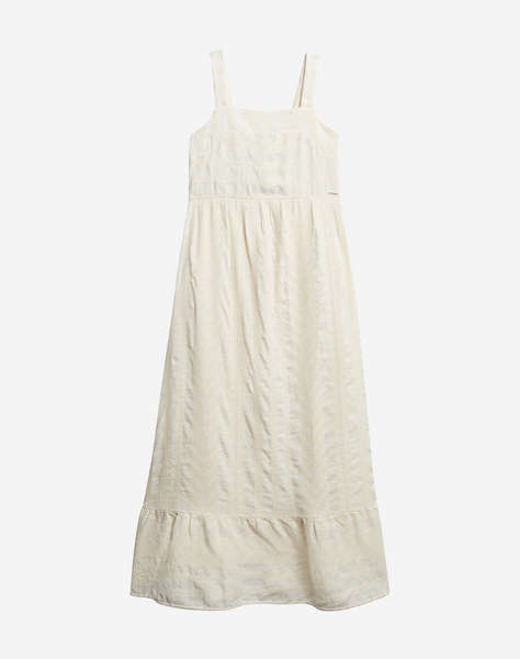 SUPERDRY D2 STUD STATEMENT TIERED MAXI DRESS ROCHIE DE DAMA