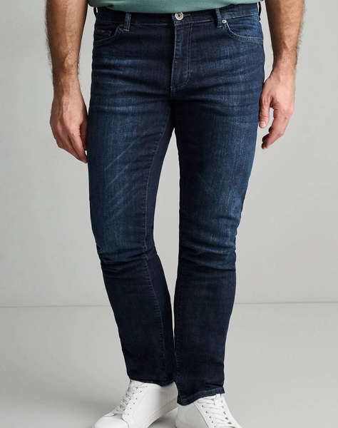 NAVY&GREEN PANTALONI DENIM LOW WAIST