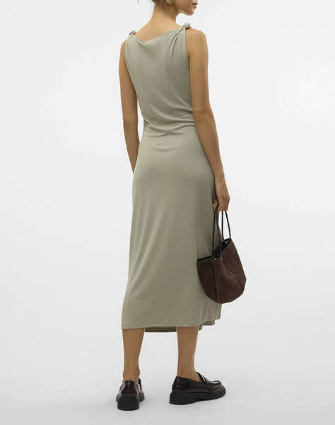AWARE VMREMY SL BOATNECK CALF DRESS VMA