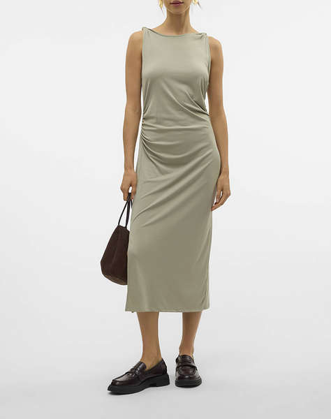 AWARE VMREMY SL BOATNECK CALF DRESS VMA