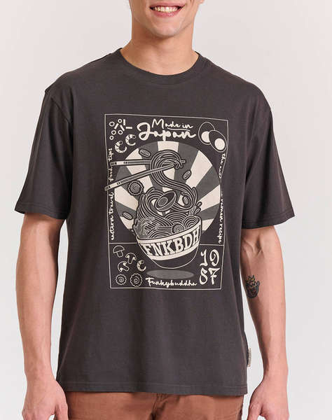 FUNKY BUDDHA Bluza de barbati Maneca Scurta Cu Imprimeu