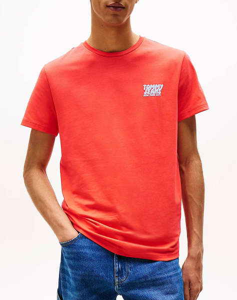 TOMMY JEANS TJM SLIM BUBBLE PRINT SS TEE EXT