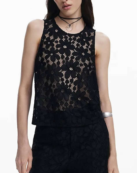 DESIGUAL D2 BLUS_TÁNATOS BLUZA DE DAMA