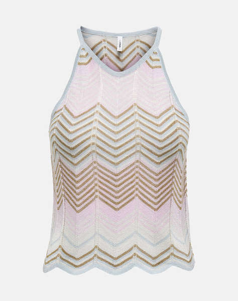 ONLY ONLALVIRA LIFE SL GLITTER TOP KNT