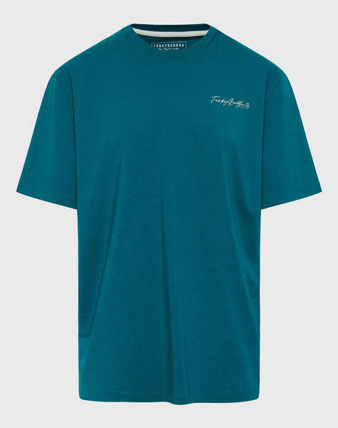 FUNKY BUDDHA Bluza de barbati Maneca Scurta Cu Imprimeu