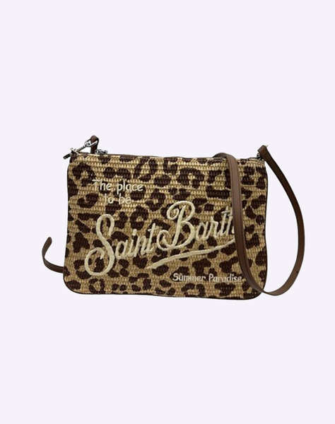 MC2 PARISIENNE STRAW-PARISIENNE STRAW-LEOPARD 18 EMB (Dimensiuni: 20 x 28cm.)
