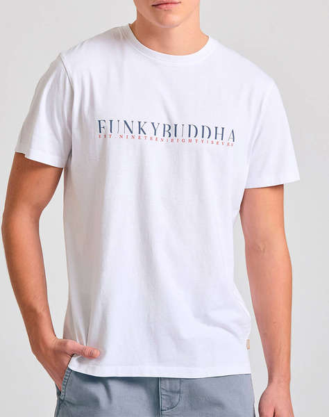 FUNKY BUDDHA Bluza de barbati Cu Imprimeu