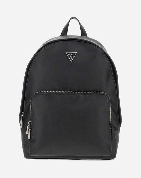 GUESS MILANO COMPACT BACKPACK GEANTA DE BARBATI (Dimensiuni: 31.5 x 41 x 22cm.)