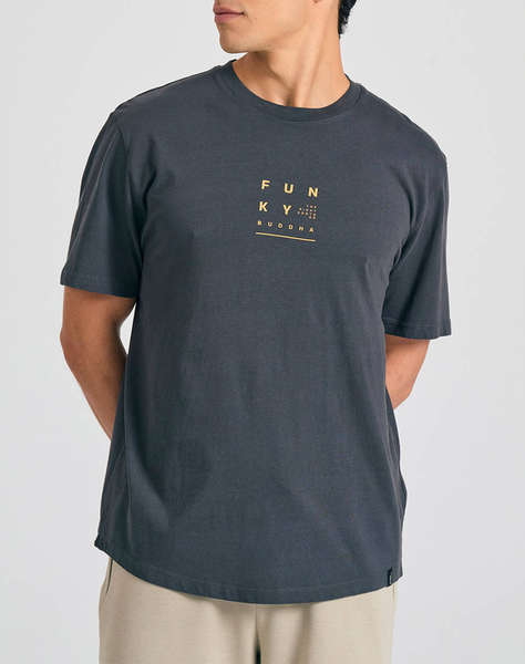FUNKY BUDDHA Bluza de barbati Maneca Scurta Cu Imprimeu