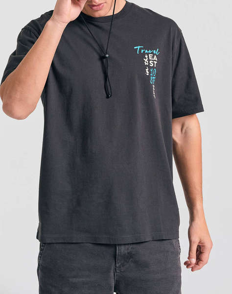 FUNKY BUDDHA Bluza de barbati Maneca Scurta Cu Imprimeu