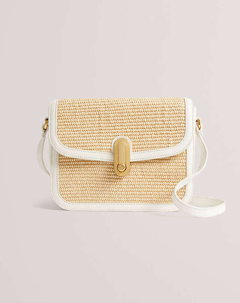 TED BAKER KKASSIA Small Zipped Canvas Pouch (Dimensiuni: 23 x 20 x 7cm.)