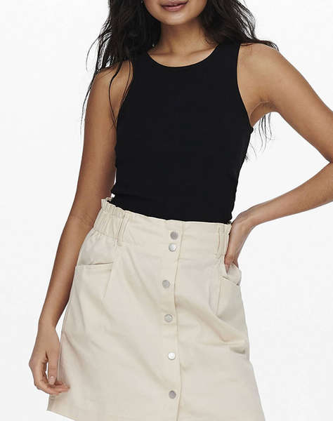 ONLY ONLKENYA LIFE RIB TANK TOP JRS NOOS